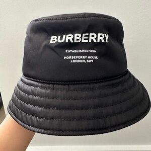 Burberry Horseferry Nylon Bucket Hat